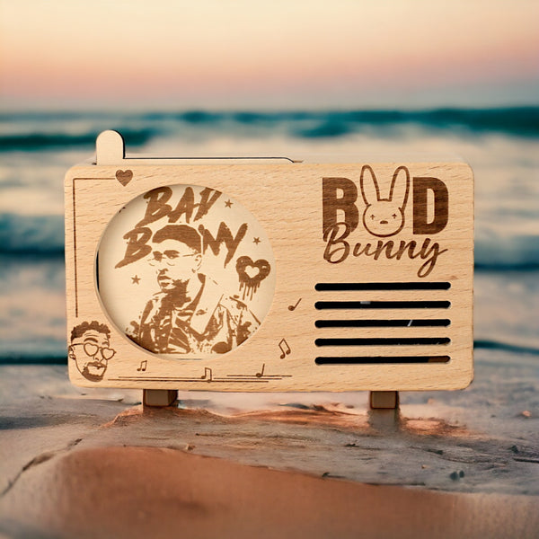 Bad Bunny - Inspired Music Player | Radio Design