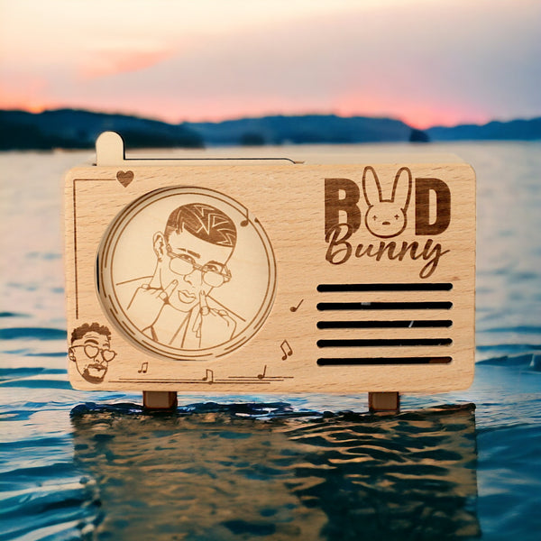 Bad Bunny - Inspired Music Player | Radio Design