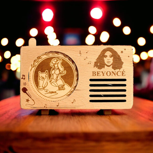 Beyoncé - Inspired Music Player | Radio Design