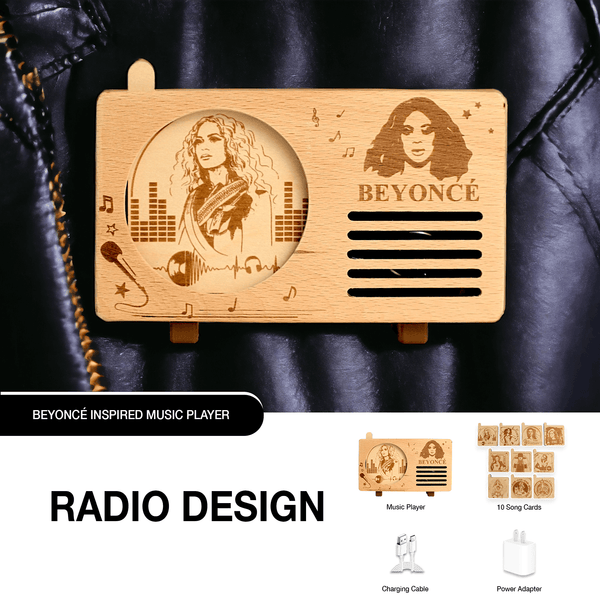 Beyoncé - Inspired Music Player | Radio Design