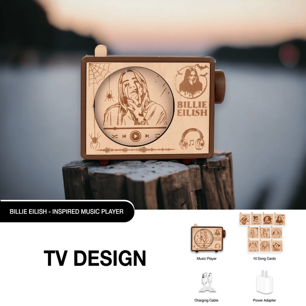 Billie Eilish - inspired Music Box | TV Design