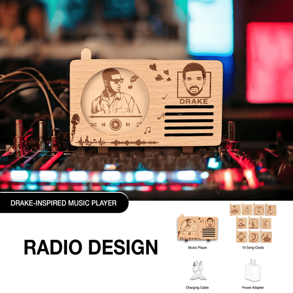 Drake - inspired Music Player | Radio Design
