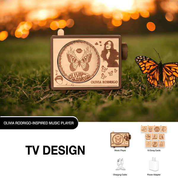 Olivia Rodrigo - inspired Music Box | TV Design
