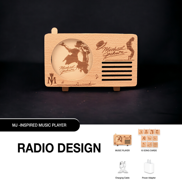 Michael Jackson - inspired Music Player | Radio Design
