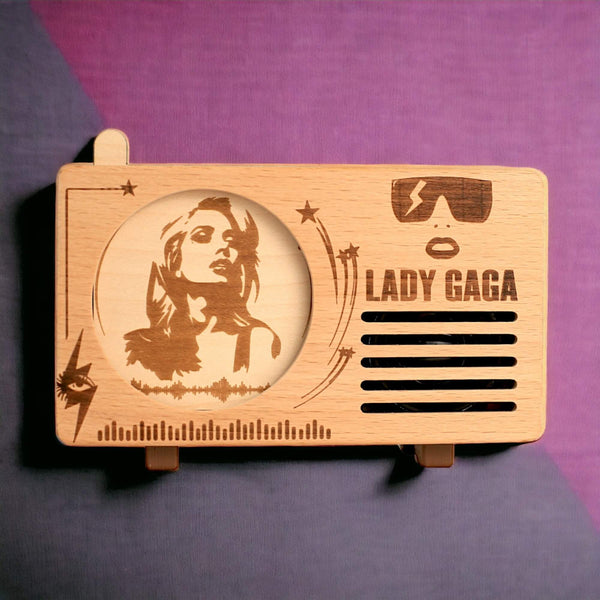 Lady Gaga - Inspired Music Player | Radio Design