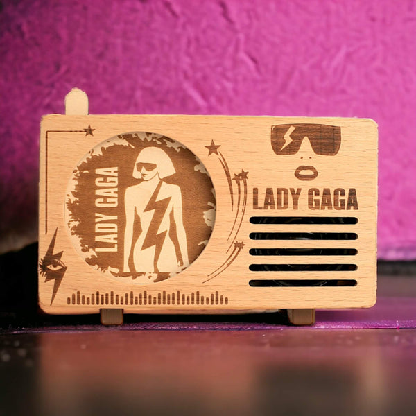 Lady Gaga - Inspired Music Player | Radio Design