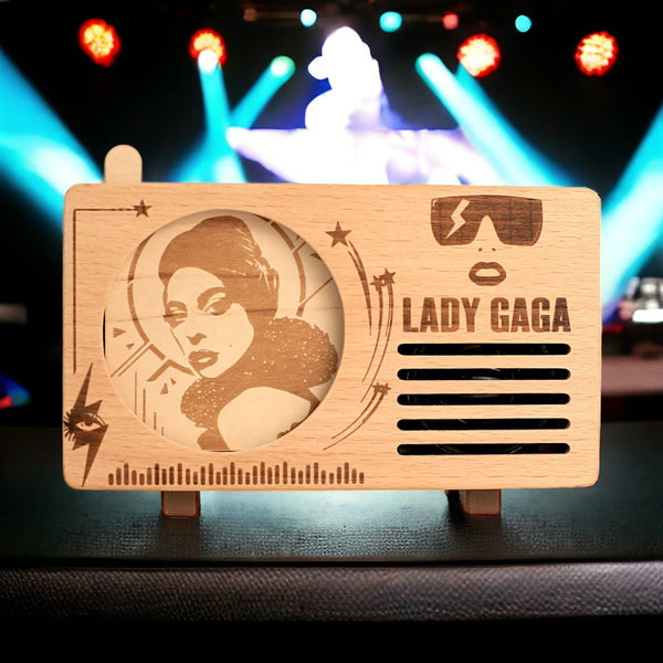 Lady Gaga - Inspired Music Player | Radio Design