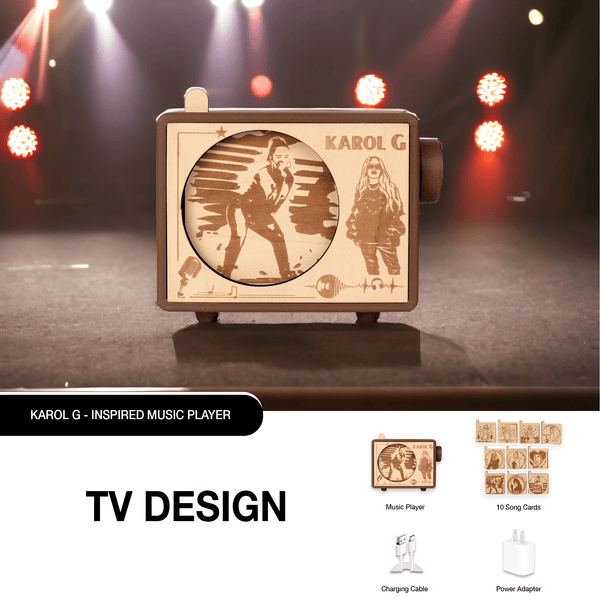 Karol G - inspired Music Box | TV Design
