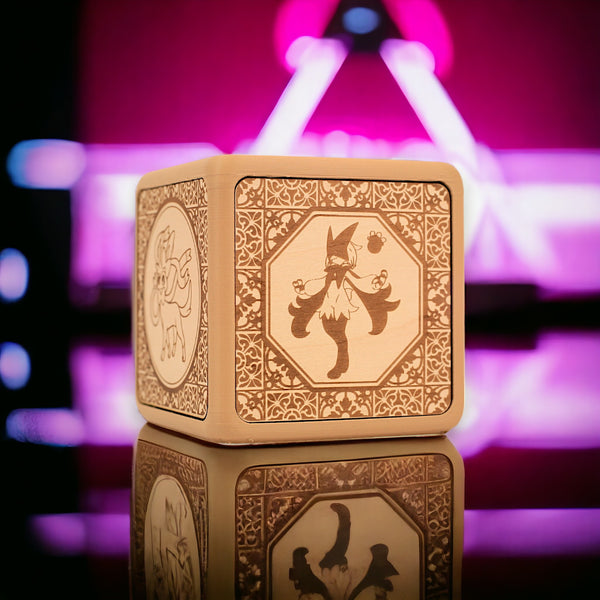 Pokemon Music Box - Meowscarada Fuecoco Chandelure Sylveon