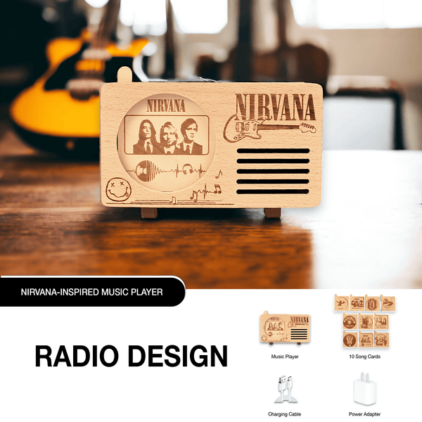 Nirvana - inspired Music Player | Radio Design